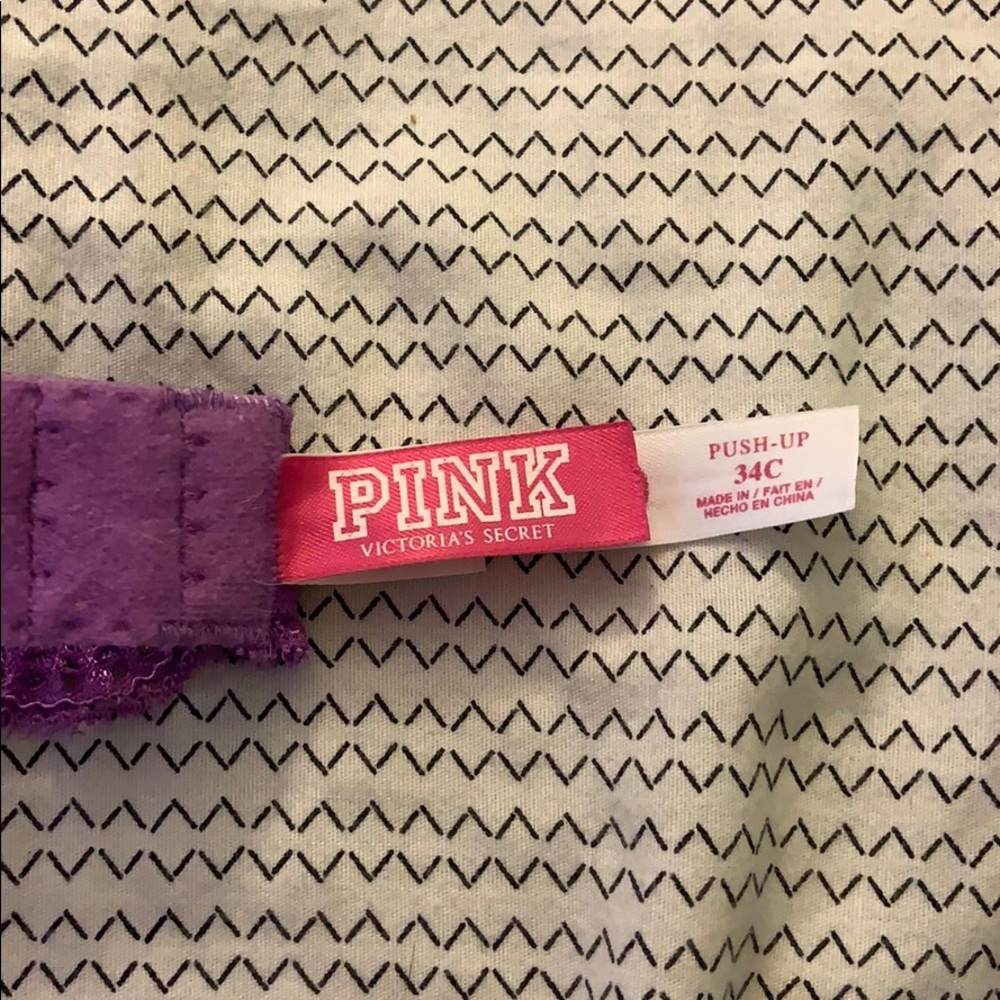 Victoria’s secret Pink lace push up bra - Picture 2 of 4